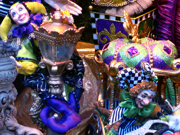Mardi Gras Window