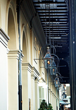 Gas Lamps in the French Quarter
